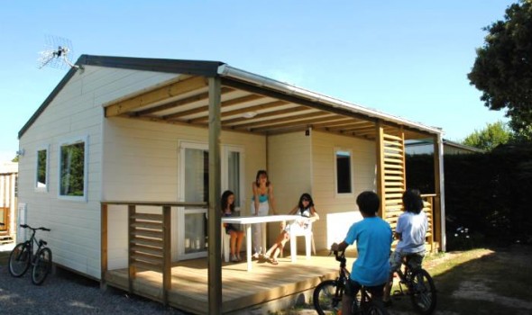 Chalet bois 2 chambres