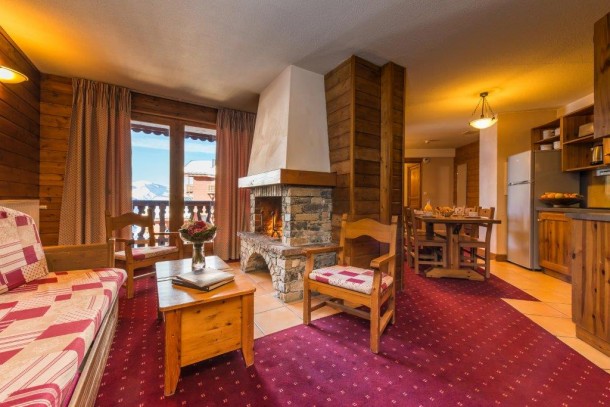 Location chalet val thorens 15 personnes