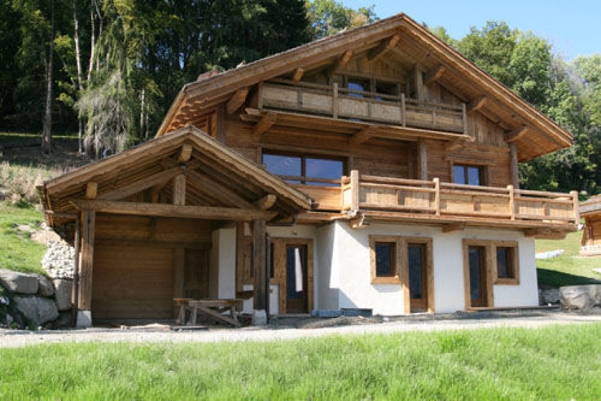 Chalet en bois de luxe