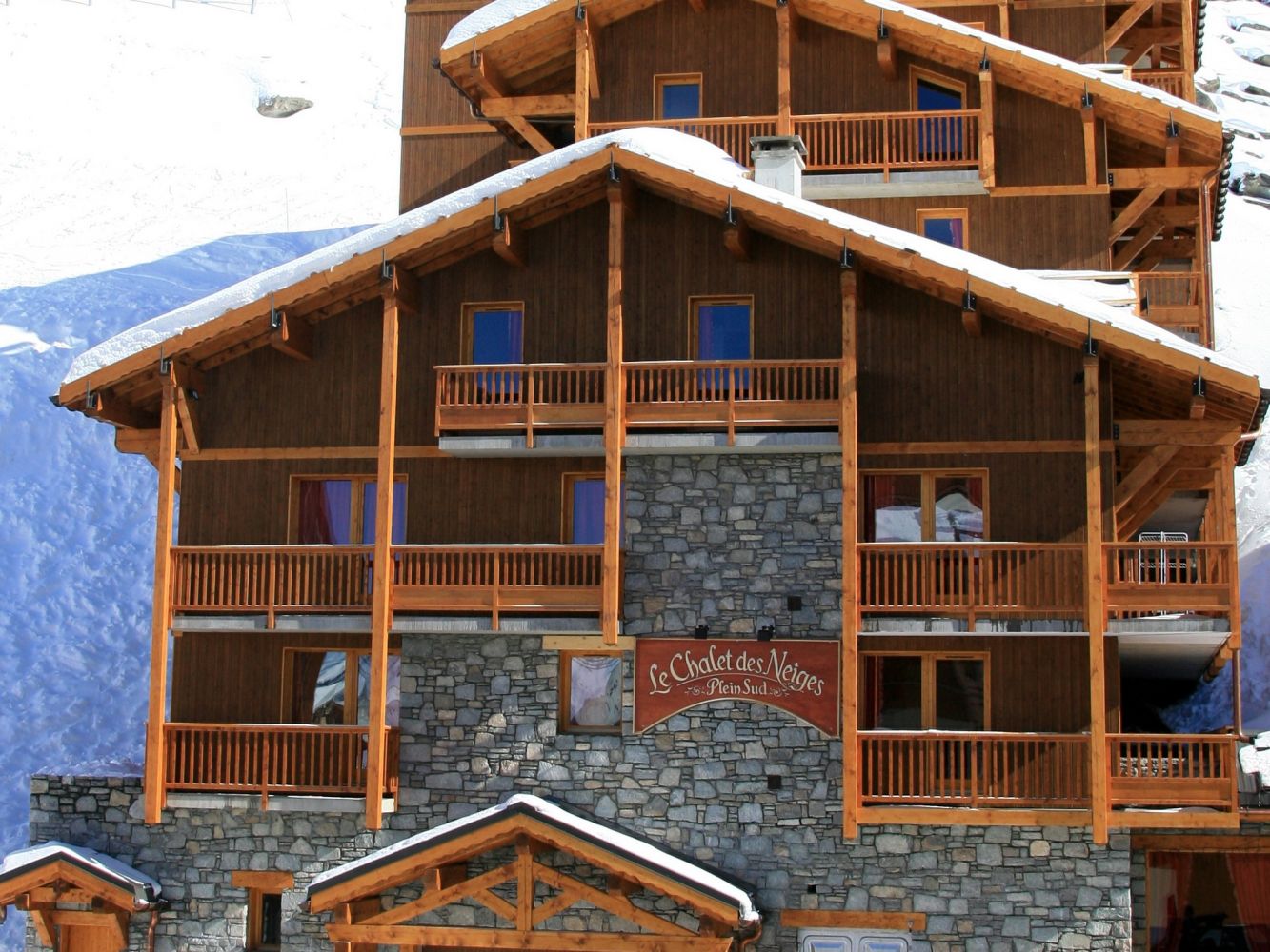 Chalet plein sud