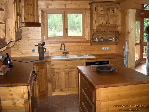 Amenagement chalet bois
