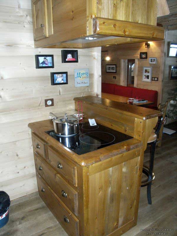 Agencement cuisine chalet