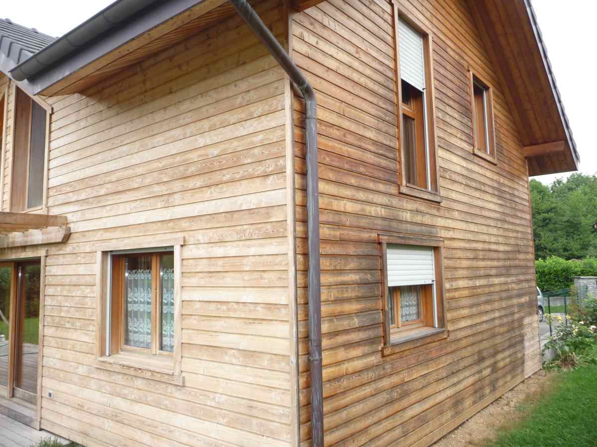 Chalet bardage meleze