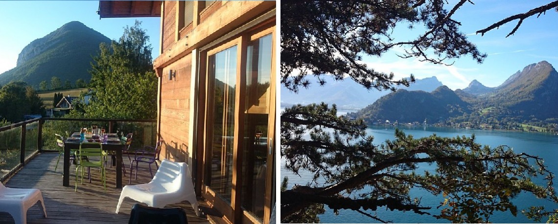 Chalet lac annecy