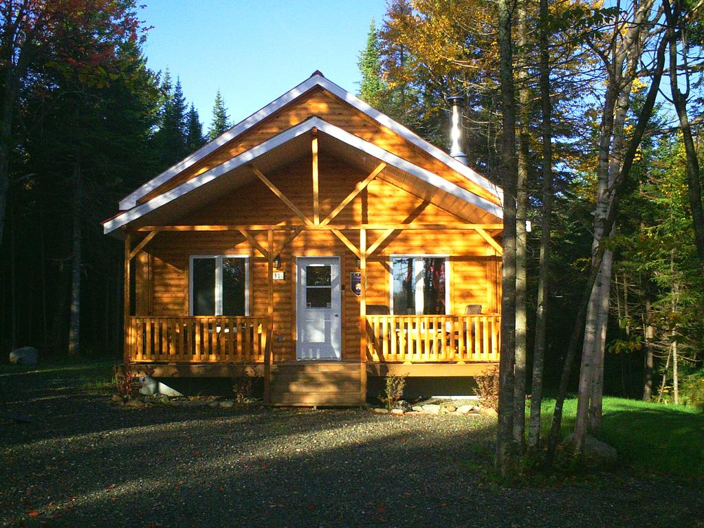 Chalet bois luxe