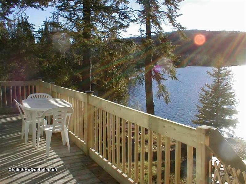 Chalet à louer bord de lac
