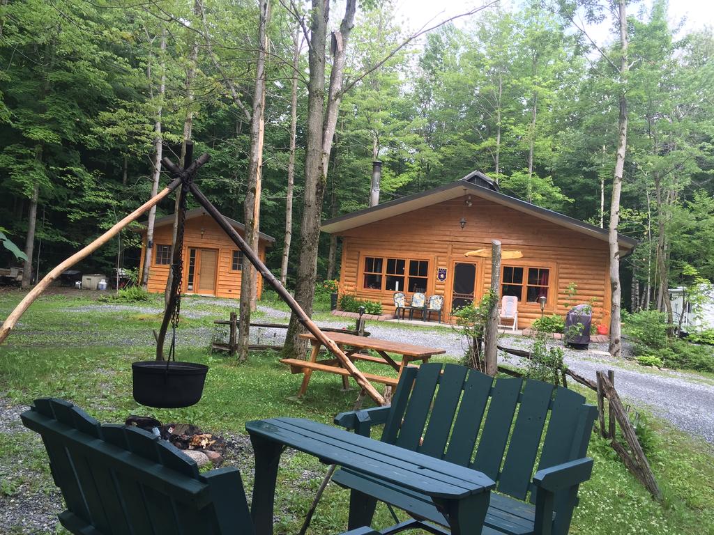 Chalet en bois canada