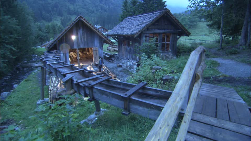 Chalet en foret noire