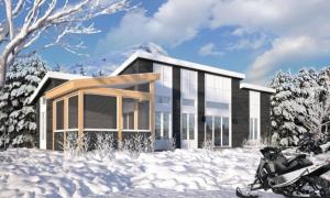 Chalet canada lac