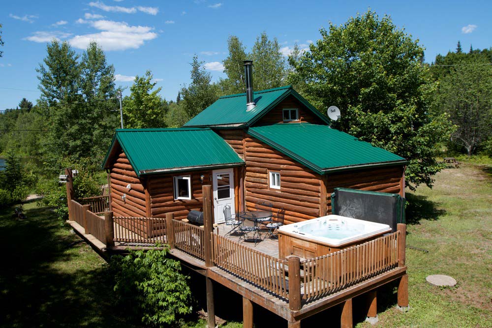 Chalet auvergne jacuzzi