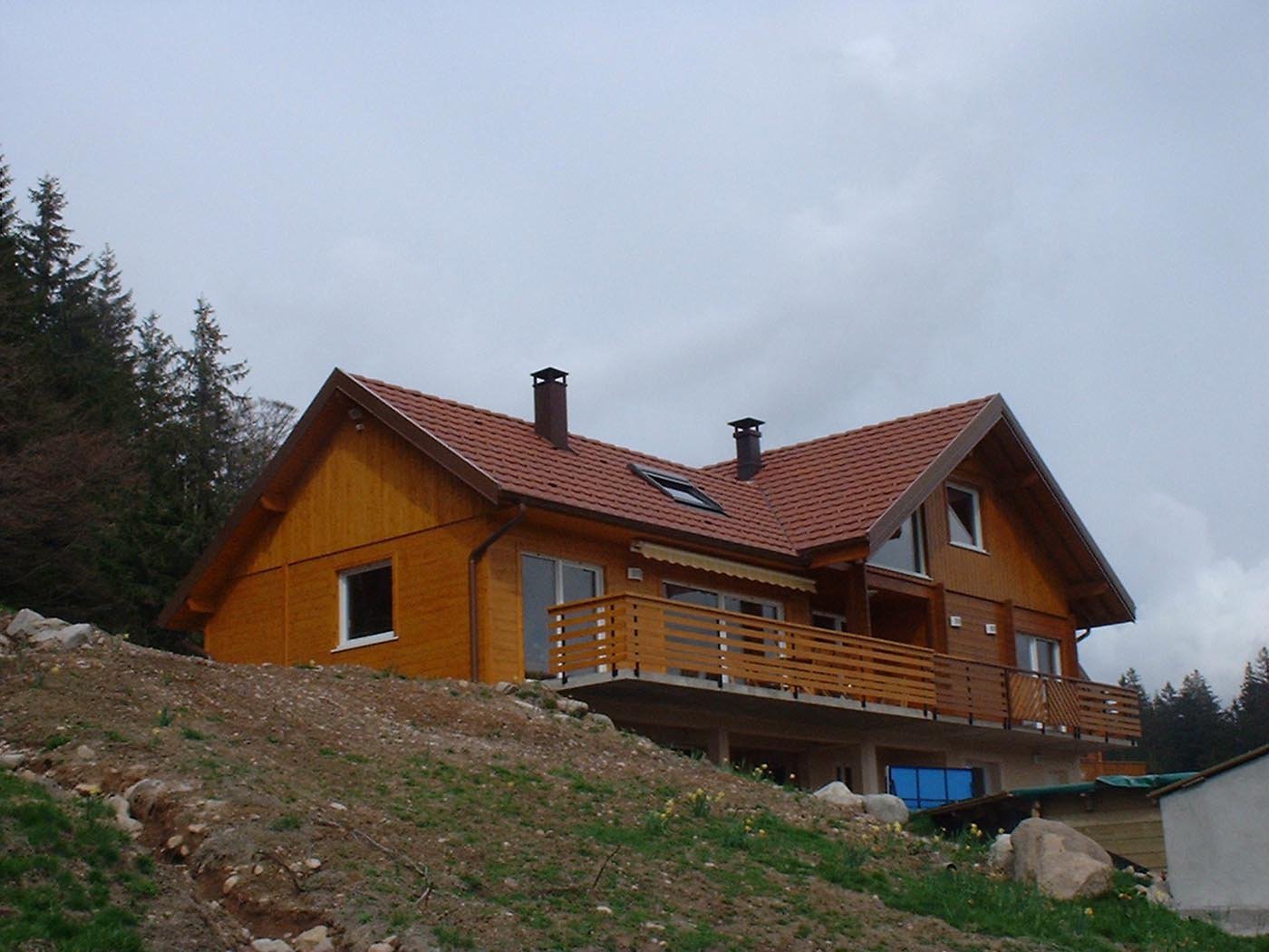 Agrandissement chalet