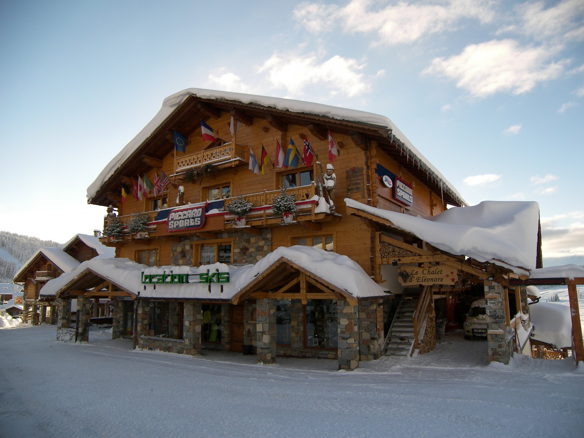 Le chalet d'éléonore les saisies