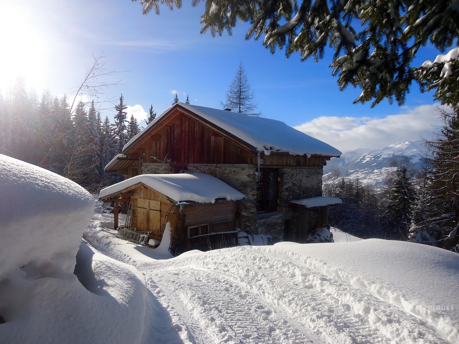 Location chalet aux arcs