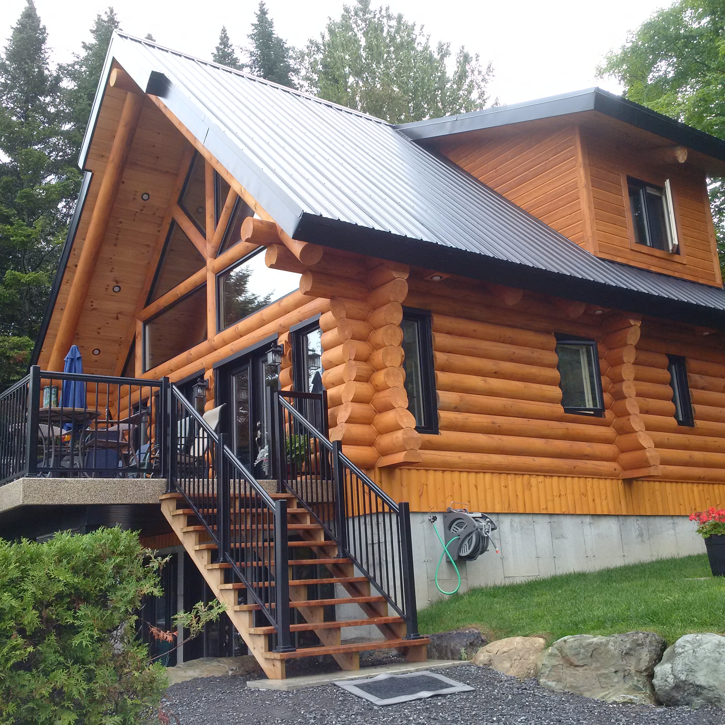 Chalet scandinave en kit