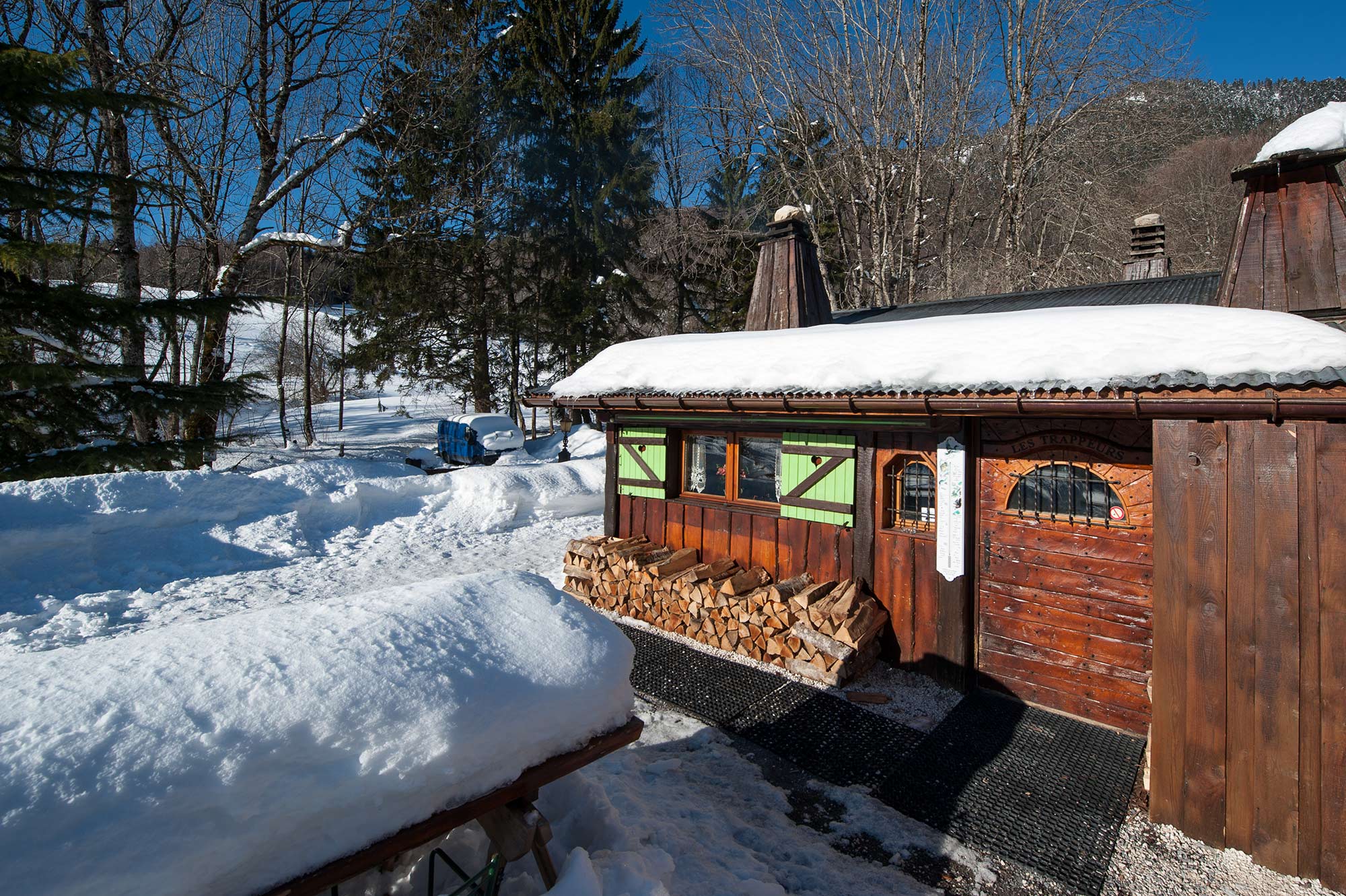 Le chalet des trappeurs