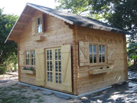 Chalet en kit 20m2