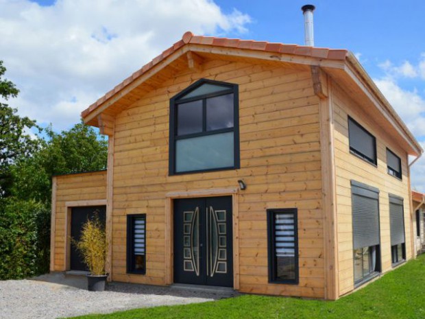 Isolation exterieur chalet madrier