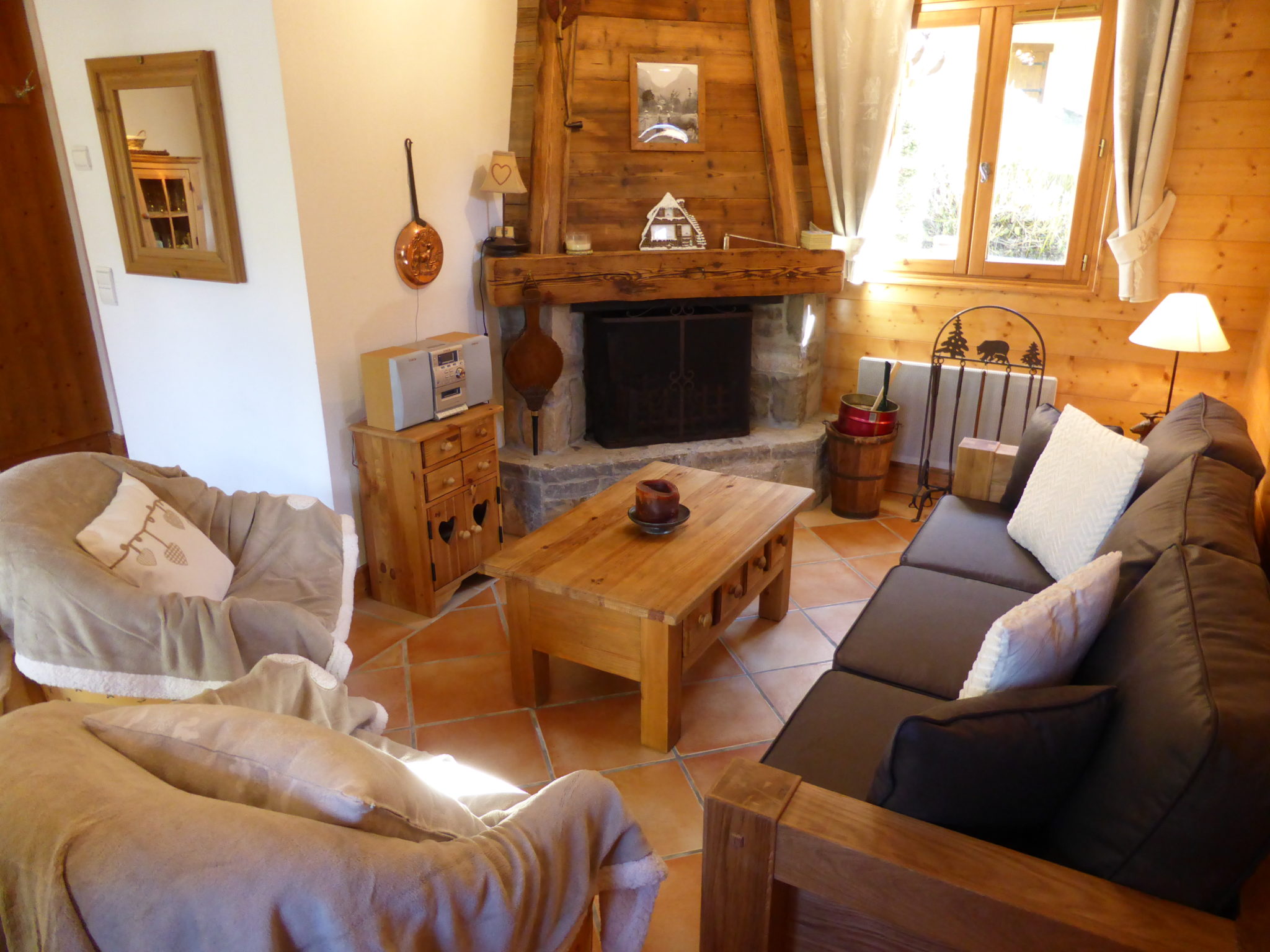 Location chalet contamines