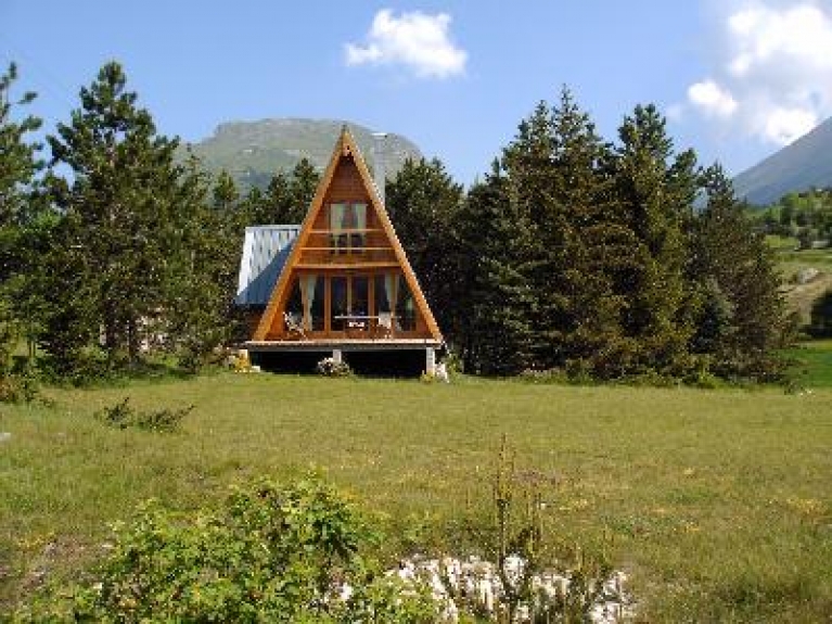 Montagne été chalet