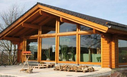 Construction de chalet bois
