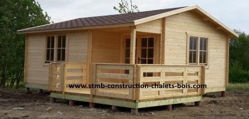 Chalet en bois habitable 40m2