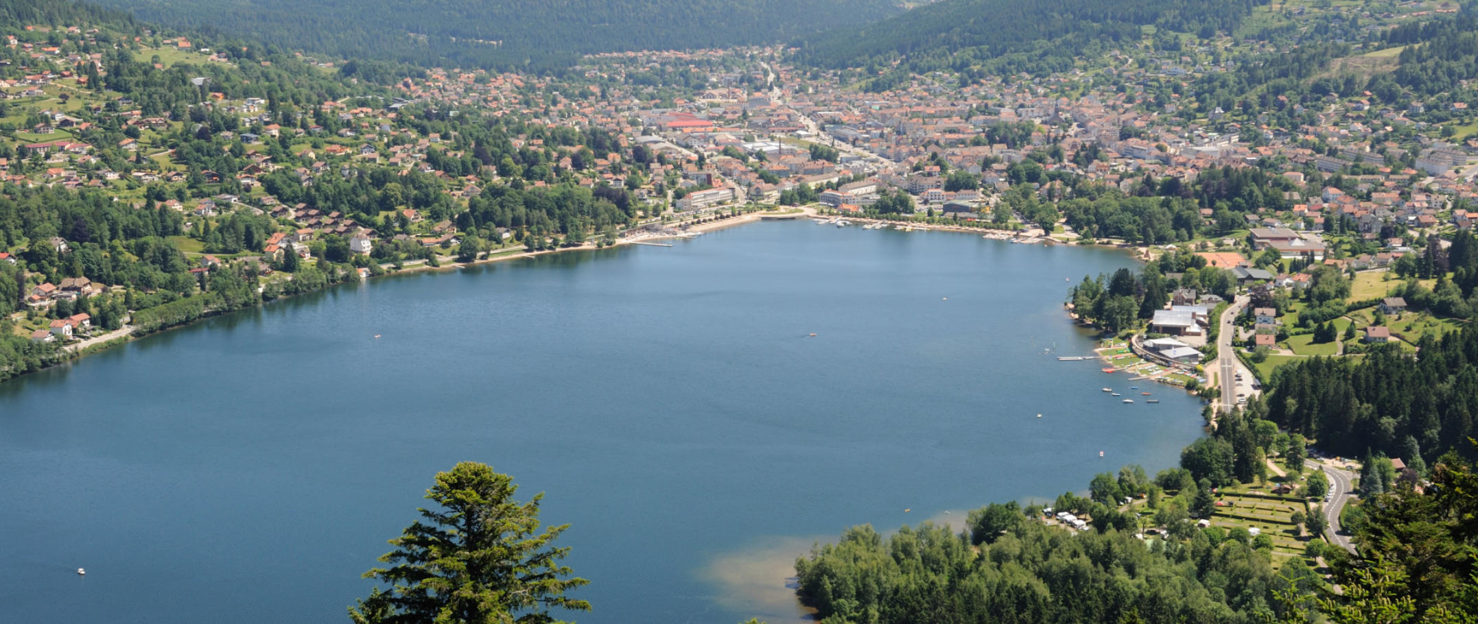 Location chalet bord de lac vosges