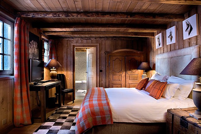 Décoration chambre chalet