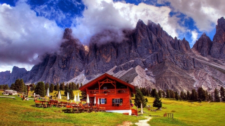Wallpaper chalet