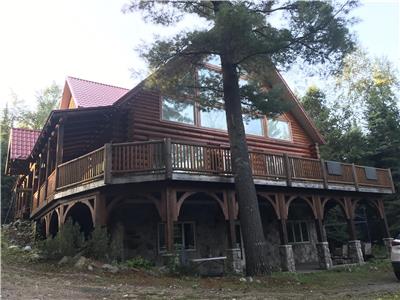 Chalet rondin canada