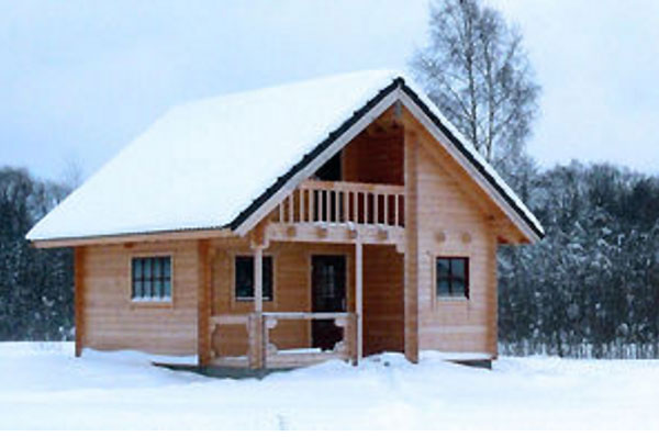 Chalet madrier en kit