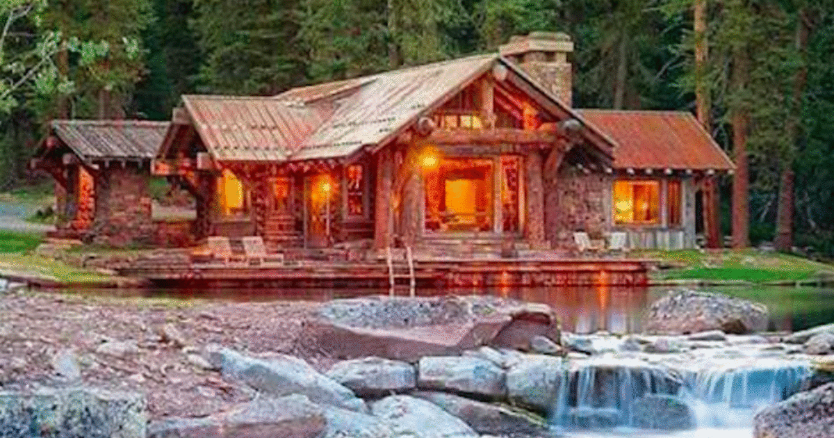 Chalet bord de l'eau