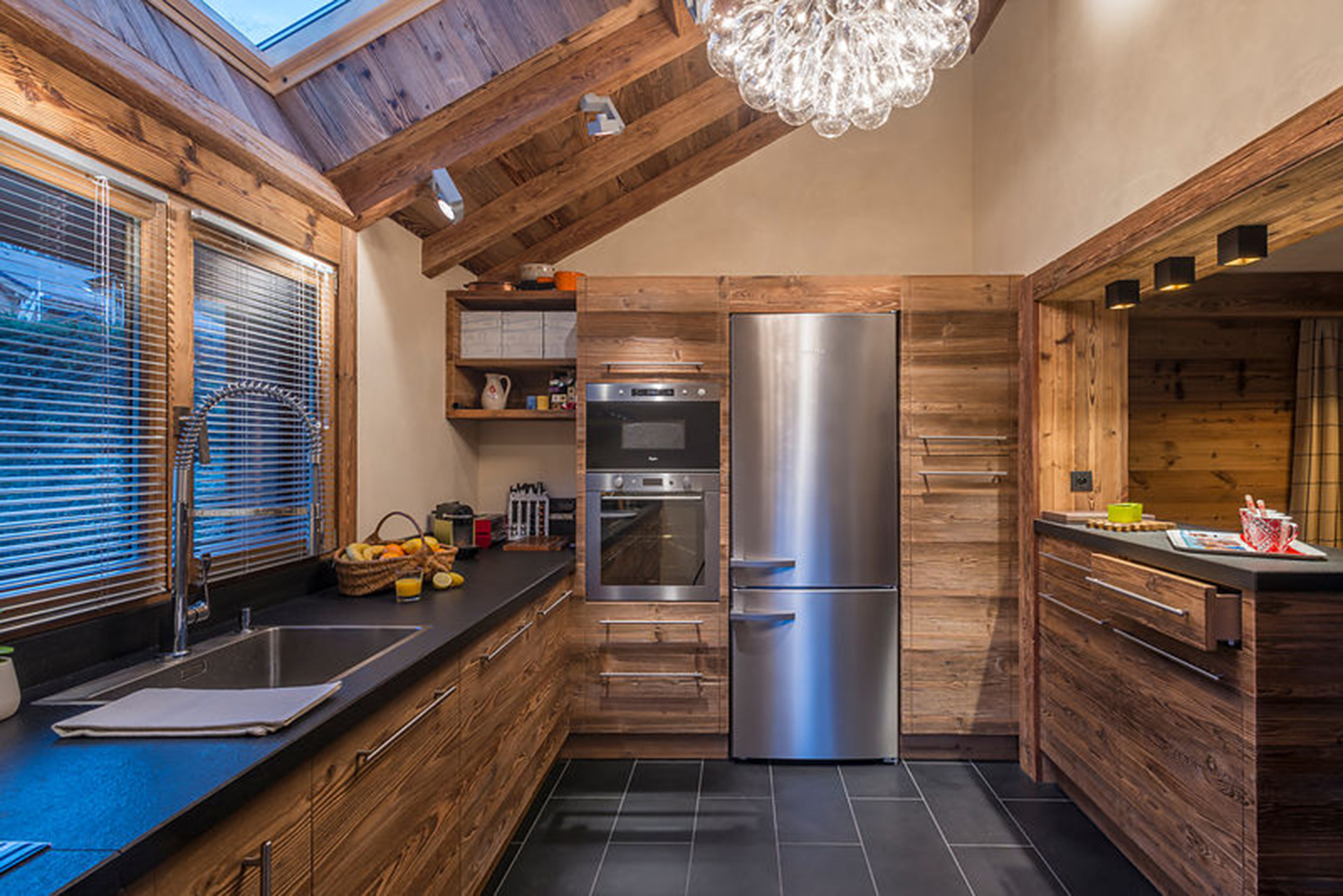 Interieur de chalet
