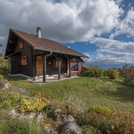 Couverture chalet bois
