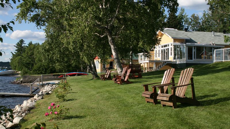 Chalet sur le lac