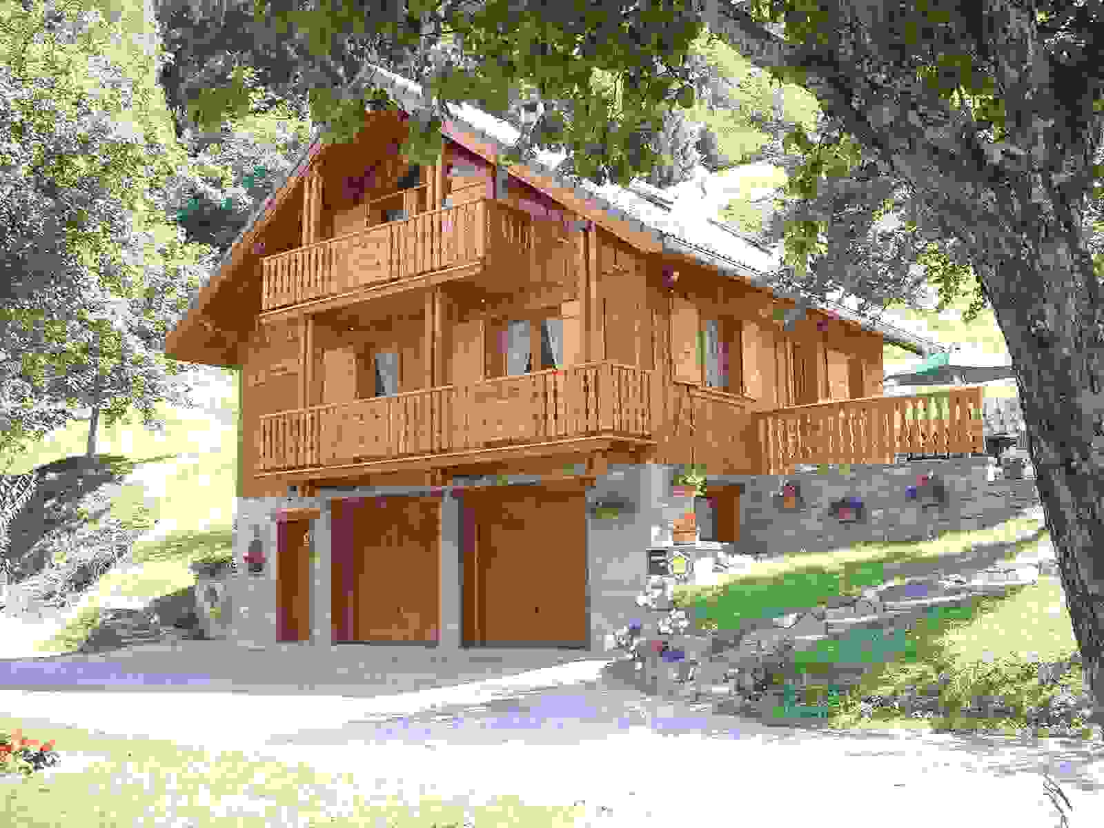 Location chalet bois montagne
