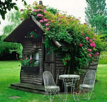 Deco interieur chalet de jardin
