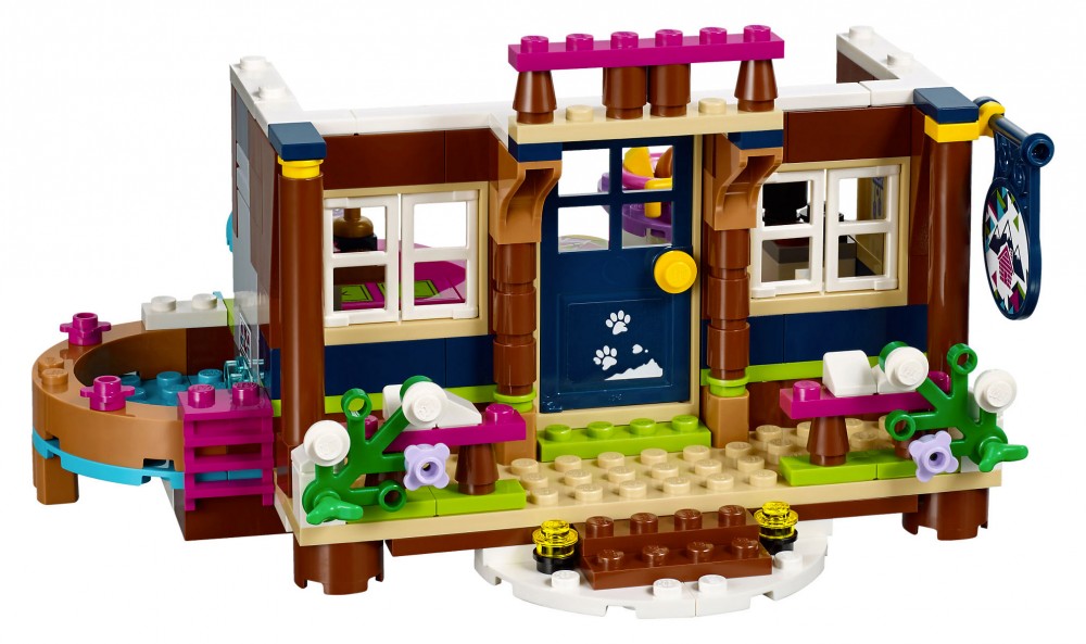 Lego chalet station de ski