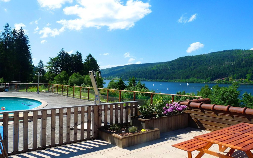 Chalet gerardmer piscine