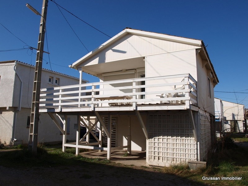 Chalet gruissan plage a vendre