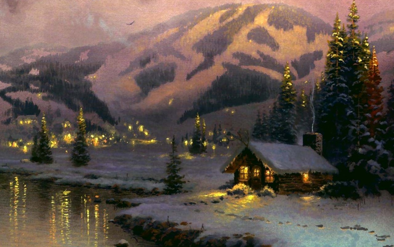 Chalet wallpaper