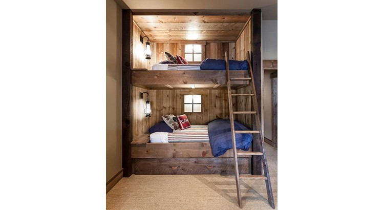 Amenagement interieur chalet montagne