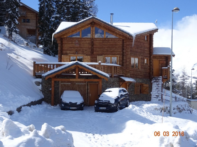 Nouvel an chalet montagne