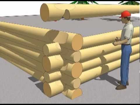 Comment construire un chalet en bois rond