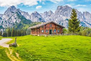 Image de chalet de montagne