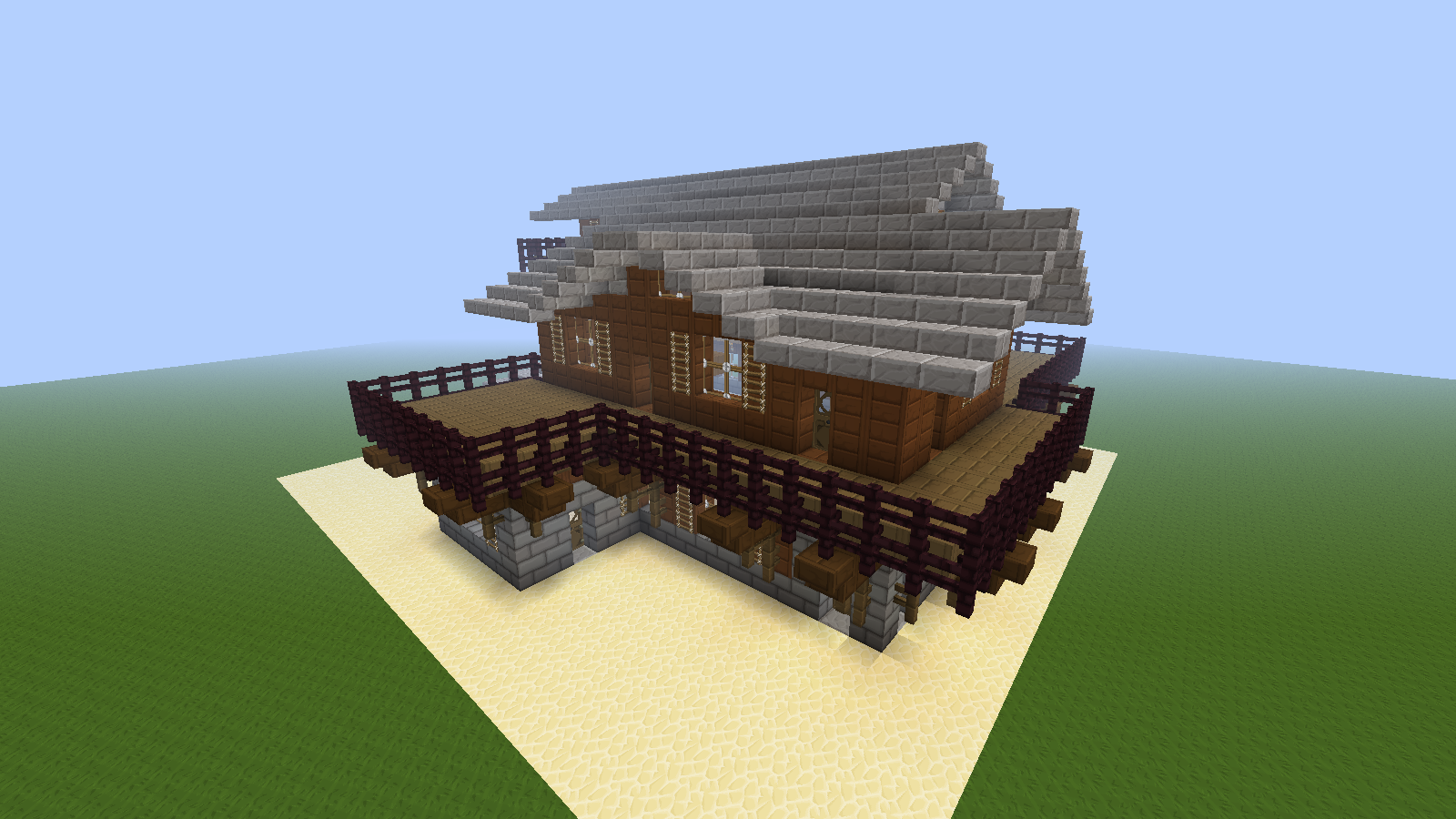 Chalet dans minecraft