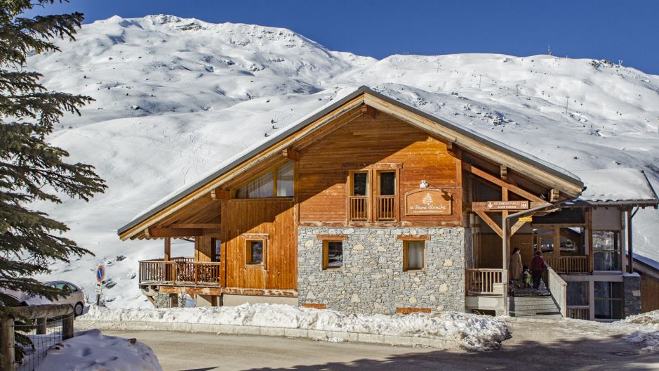 Chalet la dame blanche les menuires