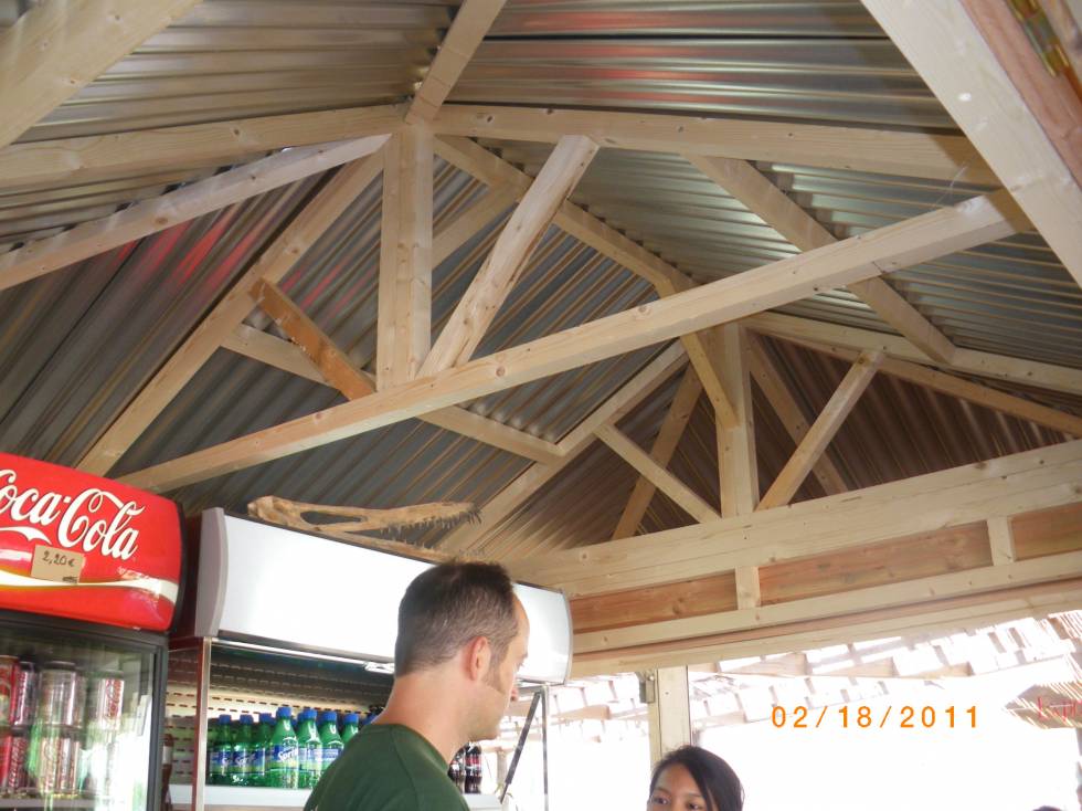Chalet de noel demontable