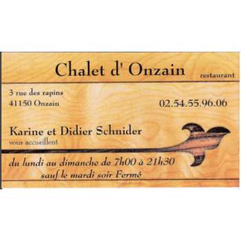 Le chalet a onzain