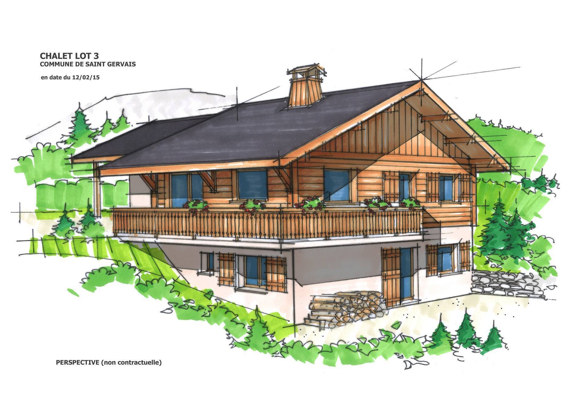 Vente chalet saint gervais