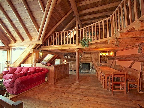 Location chalet avec cheminée alpes